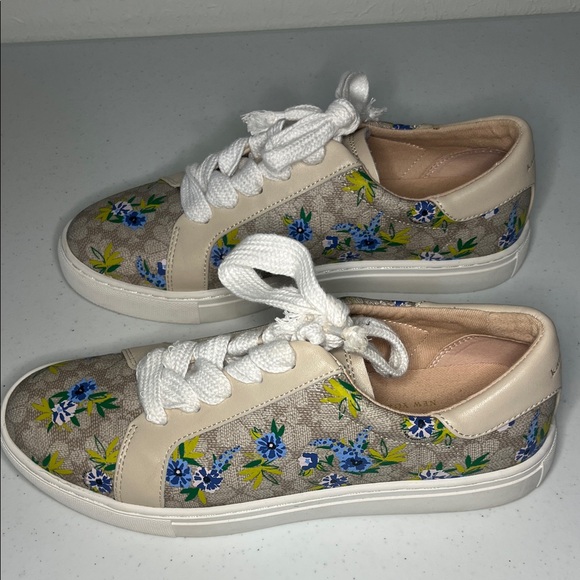 Kate Spade Floral Sneakers - Picture 4 of 7